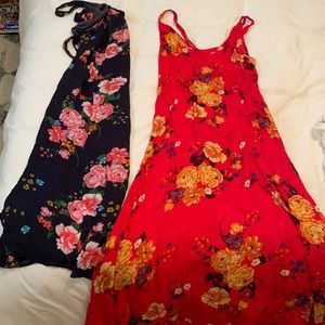Free people slip dresses - two dresses